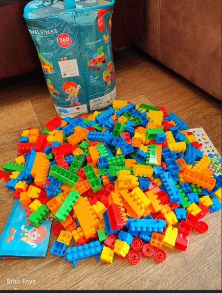 شنطه مكعبات 360 قطعه