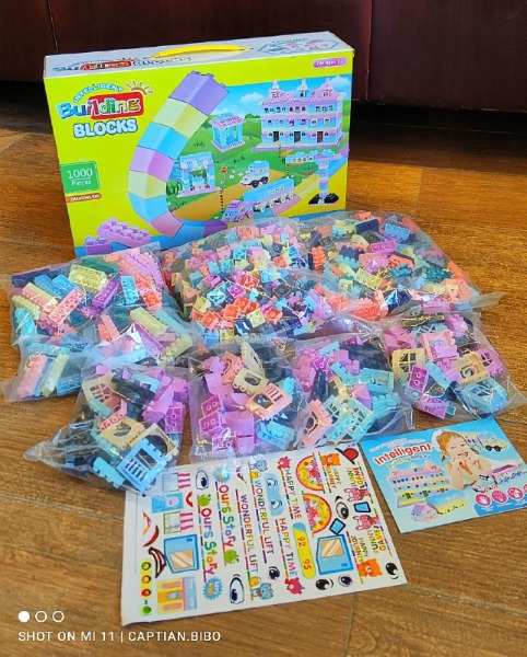 ليجو 1000 قطعه مدينه