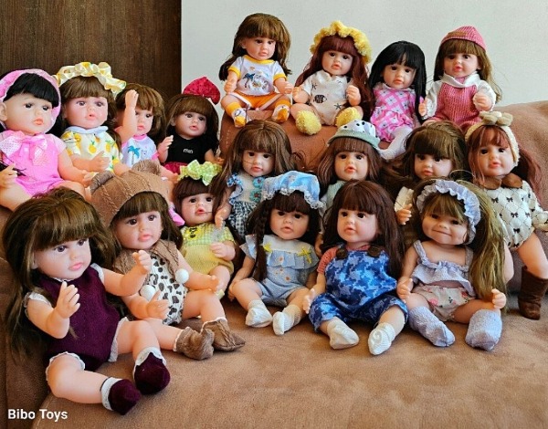 عروسه سيليكون 30 سم