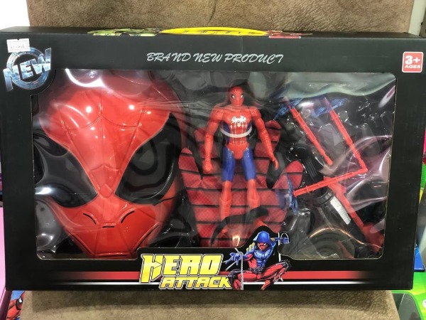 طقم سبايدر مان