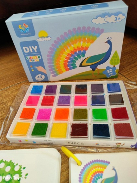 تلوين اصابع حجم كبير