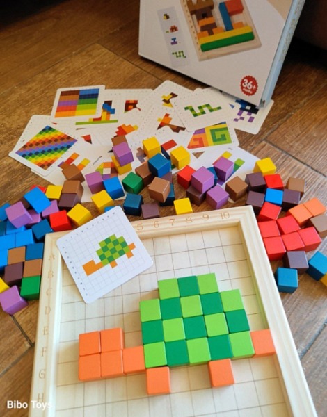 بلوكس بناء خشب