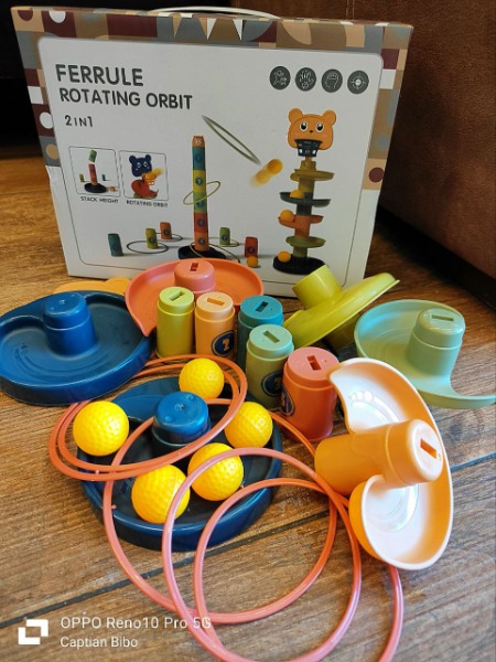 رول بول واكواب وحلقات